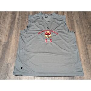 VTG Jordan Bethune Cookman Wildcats‎ Basketball Jersey Tank Top Mens 3XL Gray